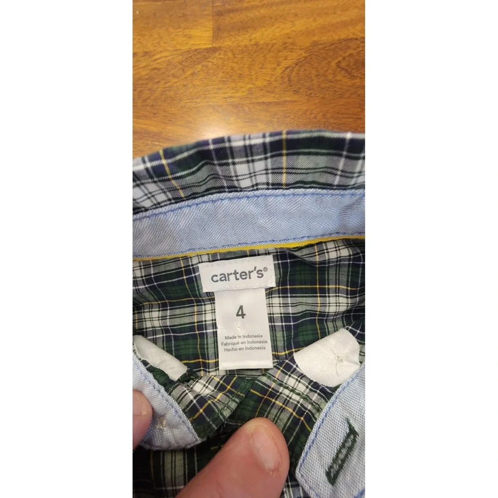 carter s baby shirt boy Size 4 New W Tag          Bin 12